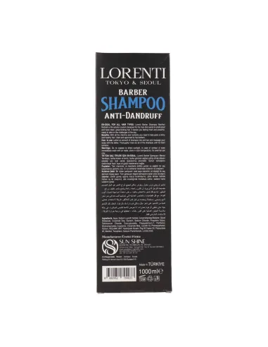 Lorenti Men Champú 1000 ml Menthol